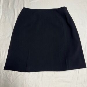 Josephine Chaus Womens Black Mini Skirt Minimalist Casual Short Skirt Size 8